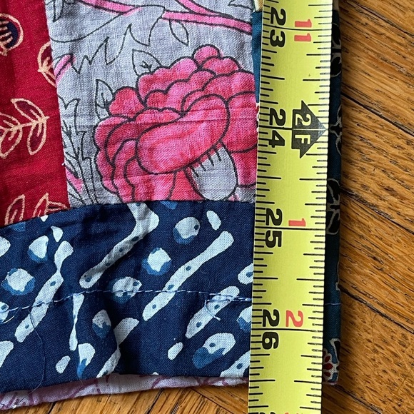 Kathmandu Imports Colorful Bohemian Patchwork Harem Jumpsuit Size OS NWT - Picture 9 of 10